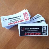 Custom High Tack Vinyl Stickers