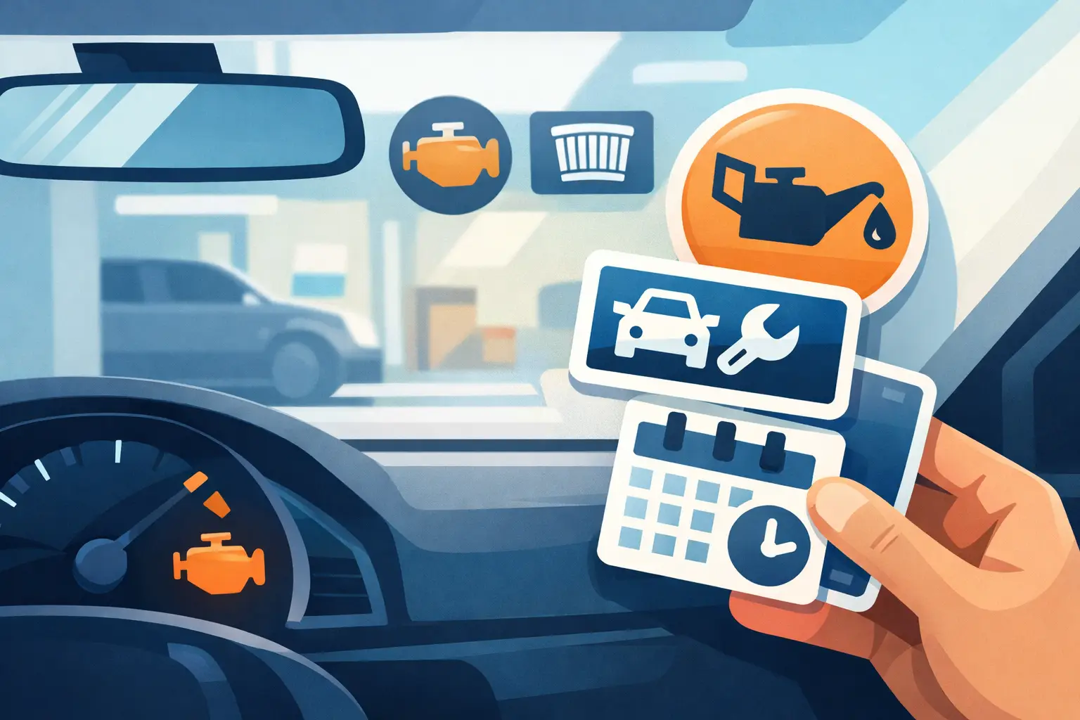 Maintenance Light Reminder Stickers That Work