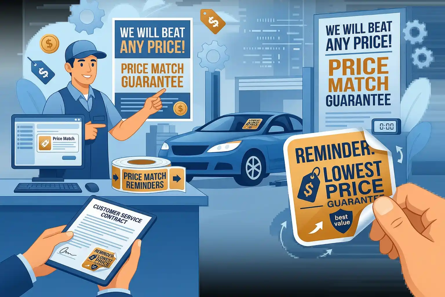 Unbeatable Prices on Reminder Stickers: Our Price Match Guarantee