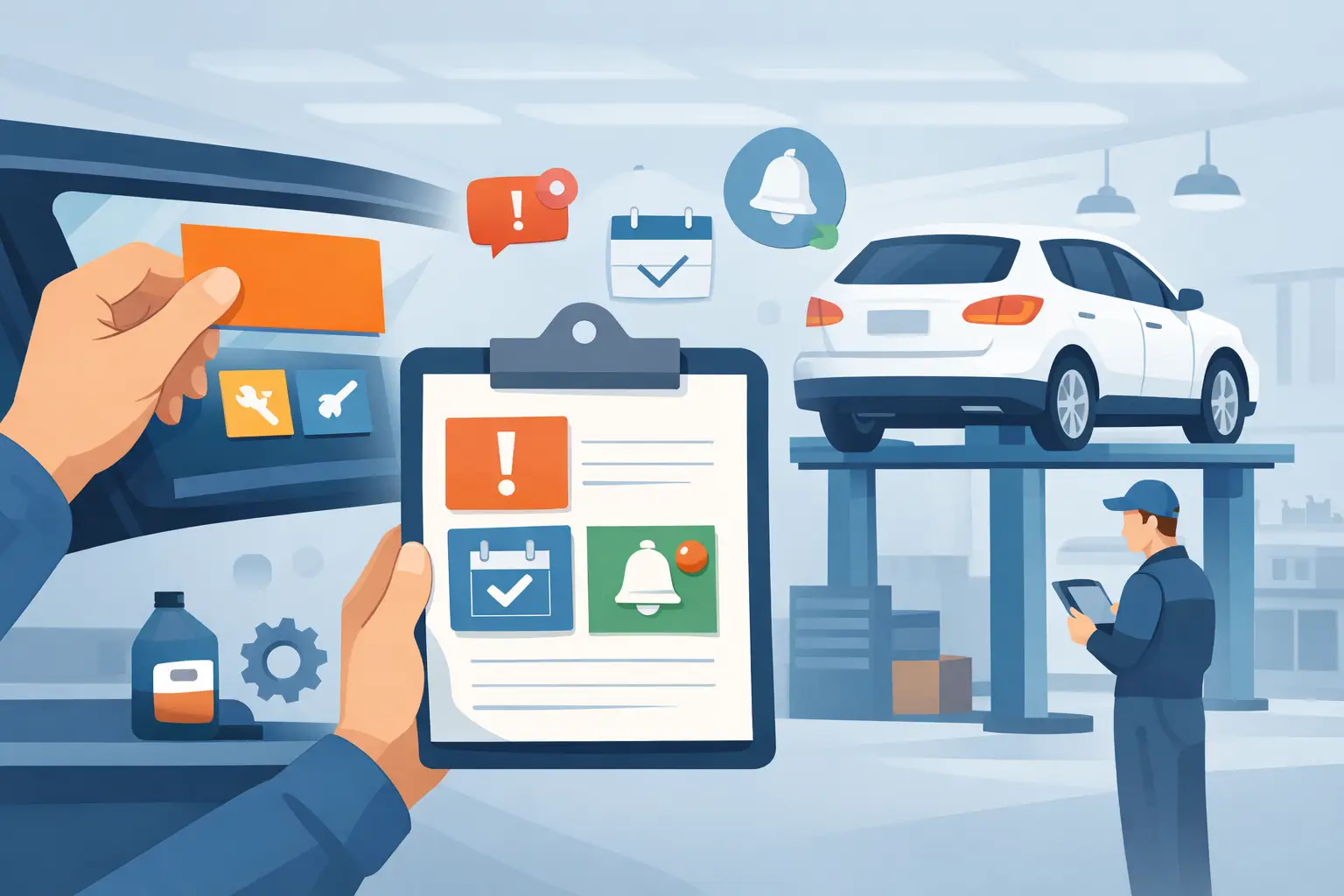 Why Do Garages Use Reminder Labels?