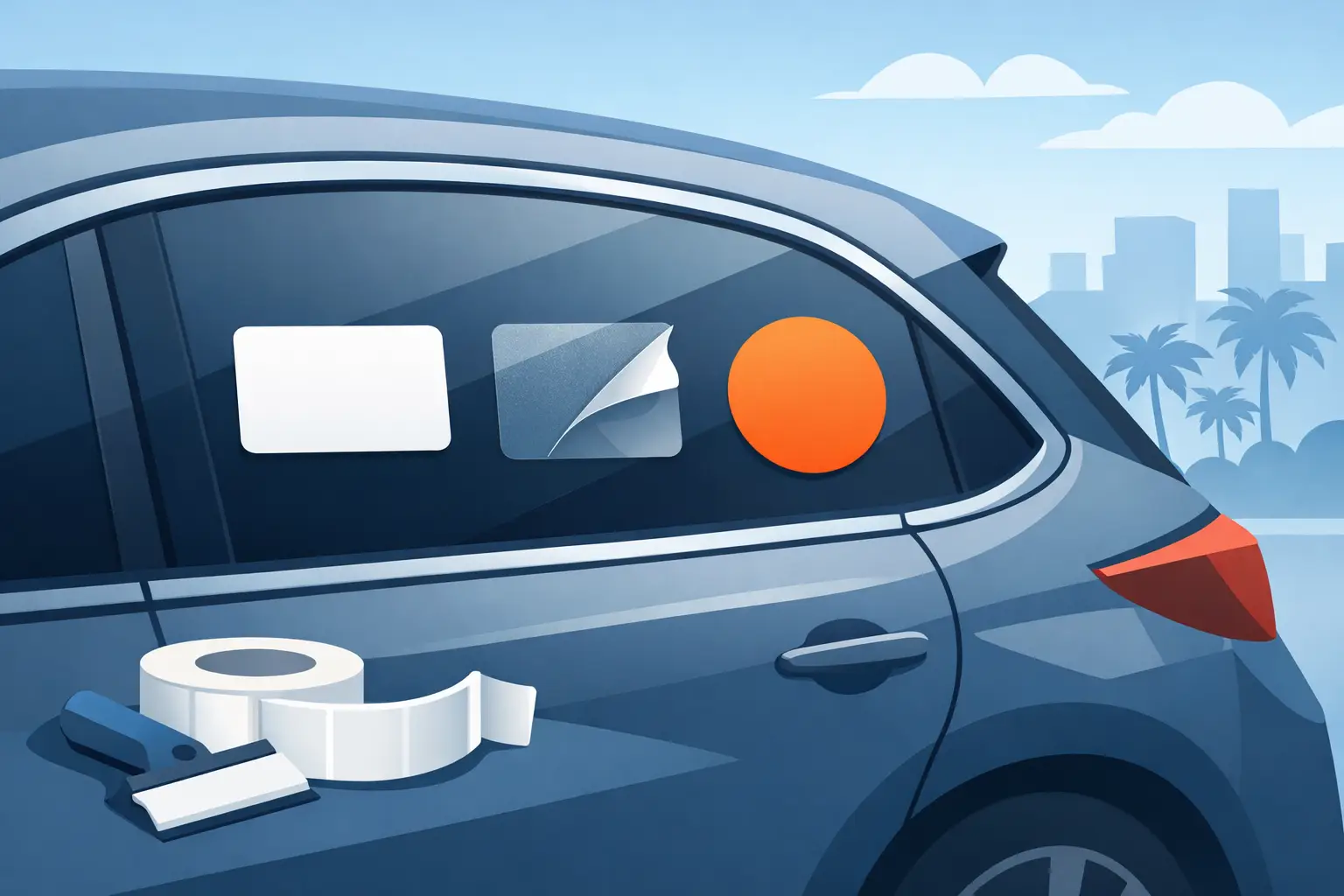 Which Labels Work on Car Windows Best?