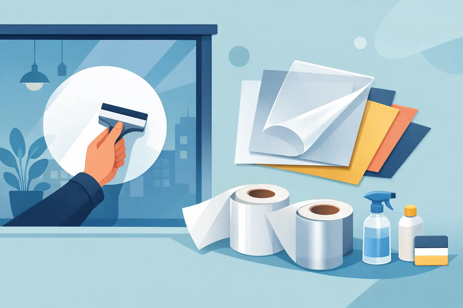 Window Sticker Materials Guide for Shops
