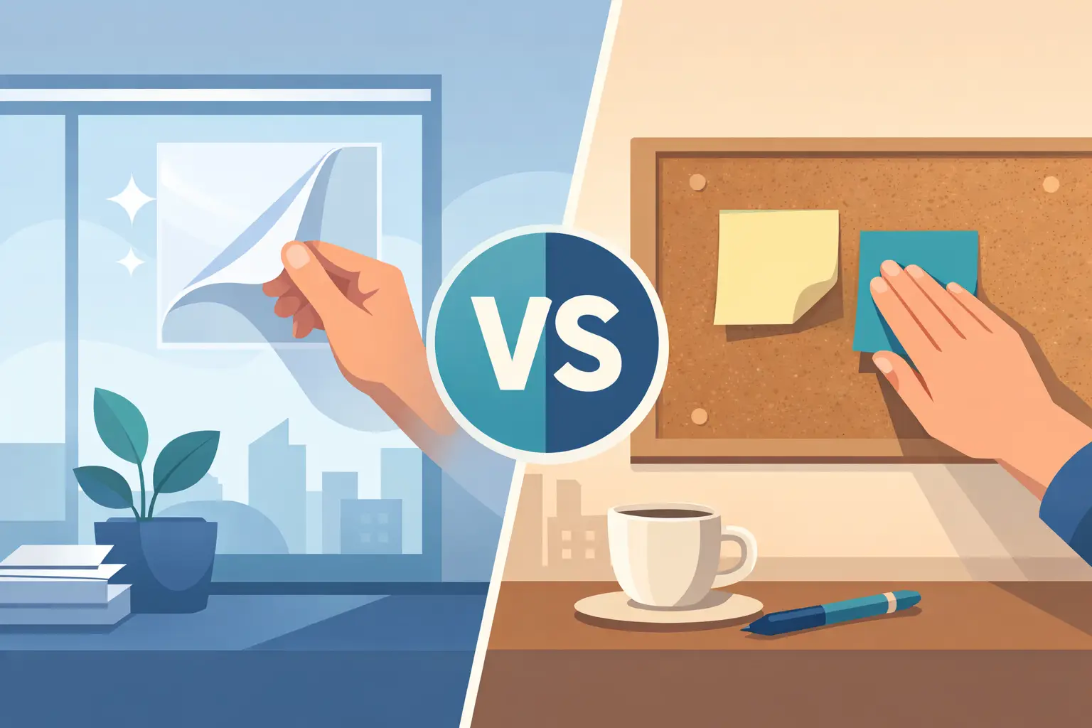 Static Cling vs Low Tack Reminders: Which Works?